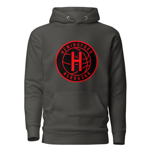 Performance | Hoodie | Hemingford Bobcats | Badge Logo