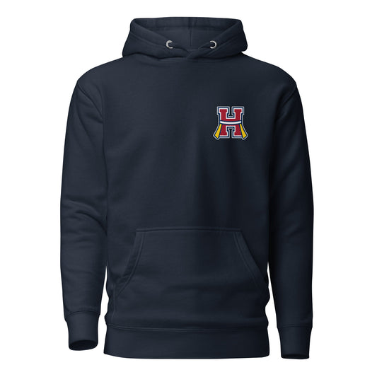 Performance | Hoodie | Hornell Flag Football | H Flags Logo
