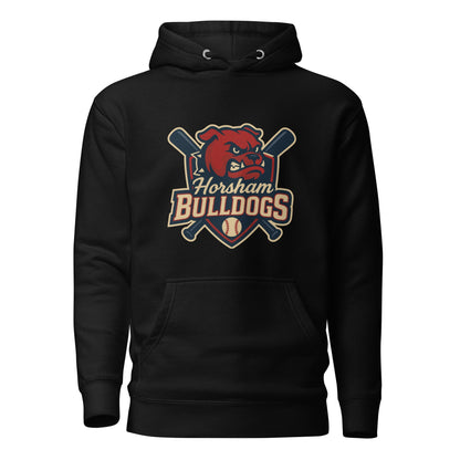 Performance | Hoodie | Horsham Travel Baseball | Bulldogs Logo