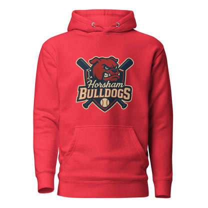 Performance | Hoodie | Horsham Travel Baseball | Bulldogs Logo