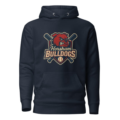 Performance | Hoodie | Horsham Travel Baseball | Bulldogs Logo