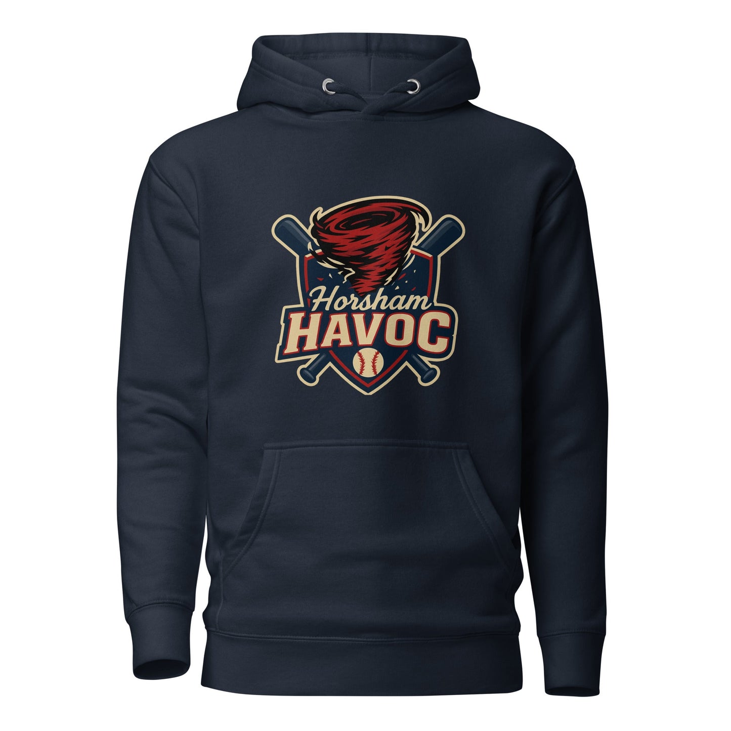 Performance | Hoodie | Horsham Travel Baseball | Havoc Logo