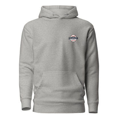 Performance | Hoodie | Horsham Travel Baseball | Home - Run Crest Logo