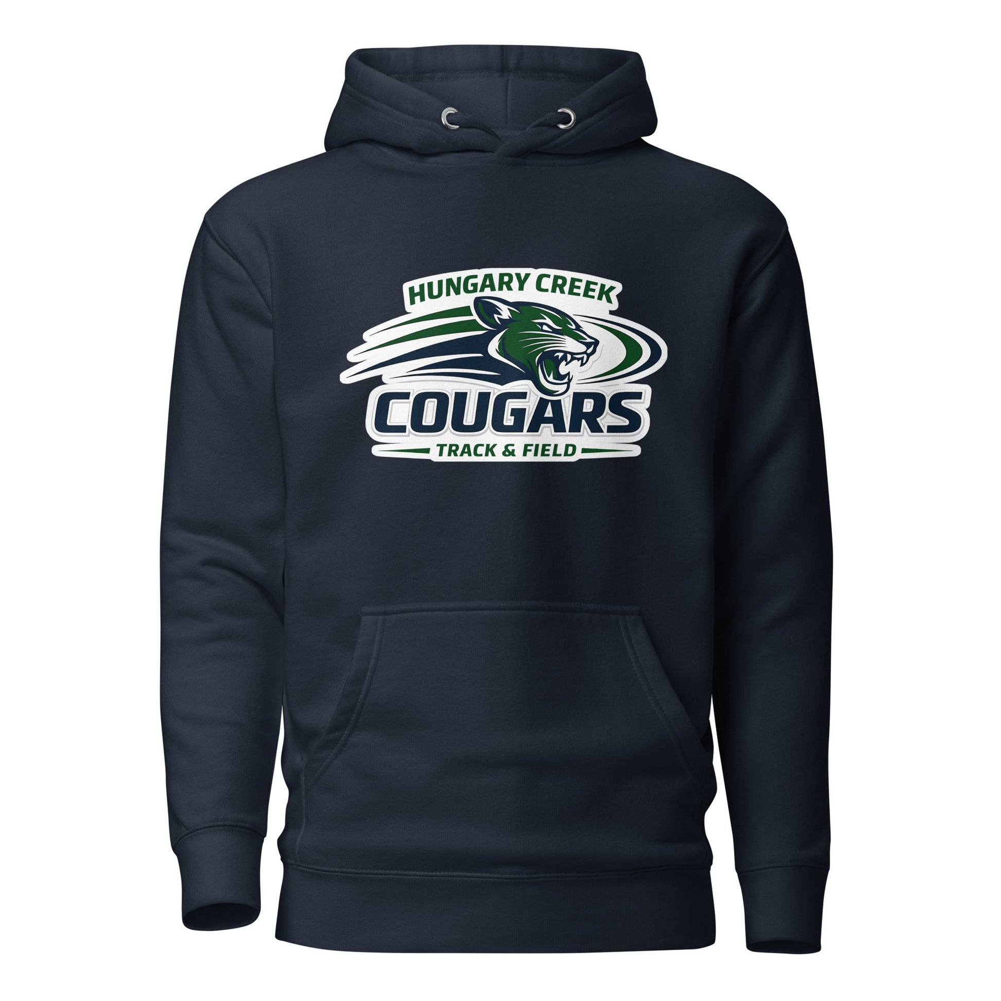 Performance | Hoodie | Hungary Creek Cougar | Modern Icon Logo