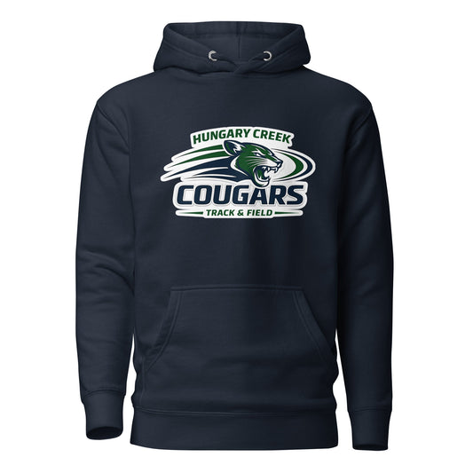 Performance | Hoodie | Hungary Creek Cougar | Modern Icon Logo