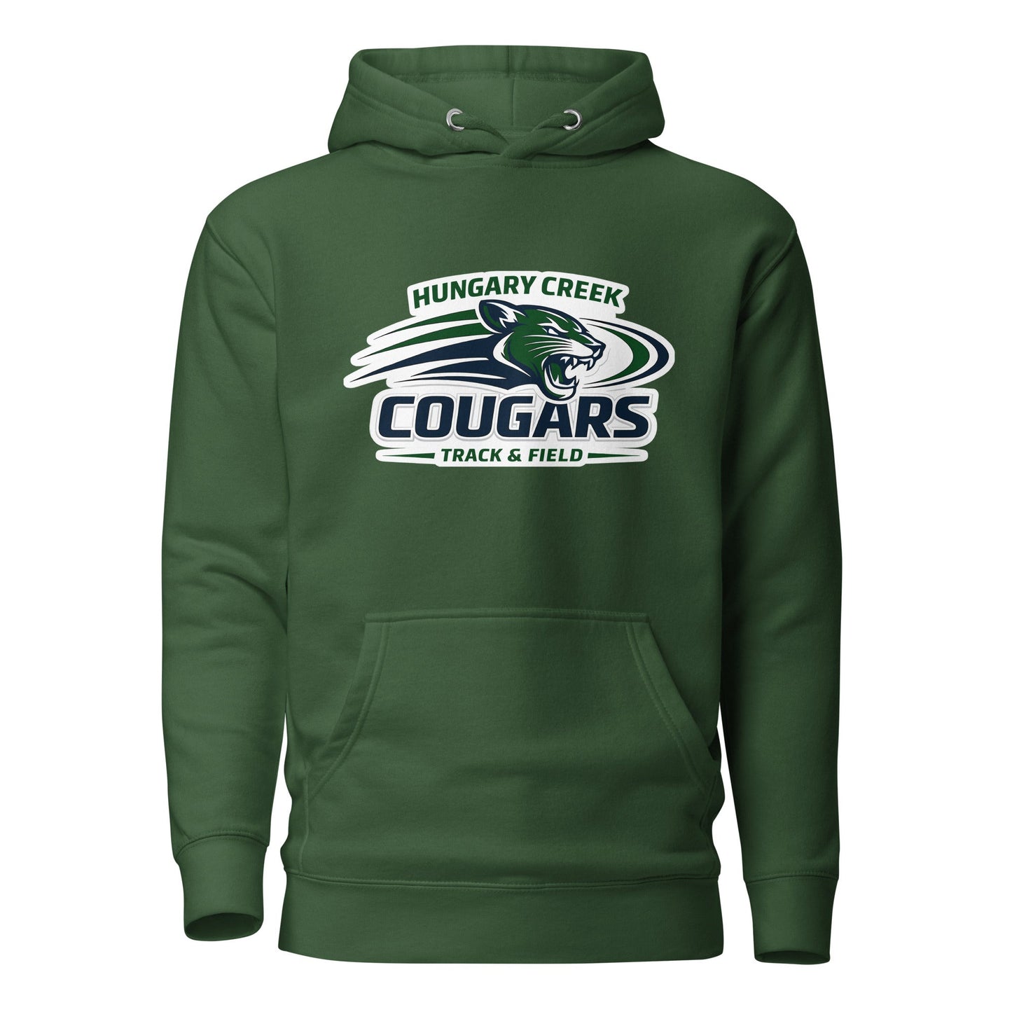 Performance | Hoodie | Hungary Creek Cougar | Modern Icon Logo