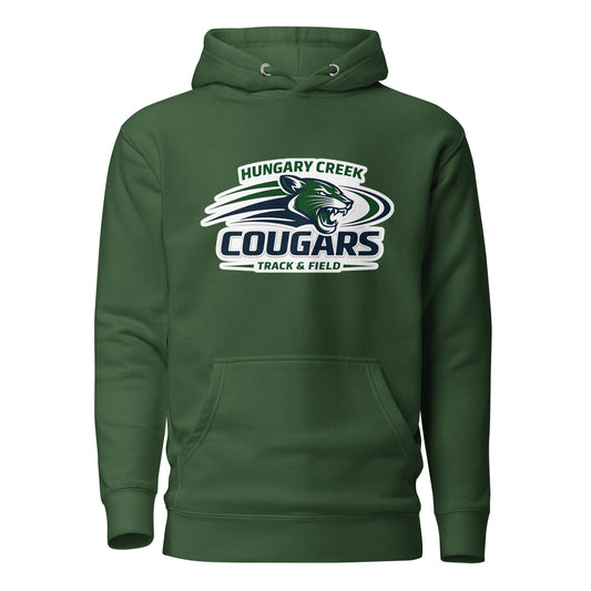 Performance | Hoodie | Hungary Creek Cougar | Modern Icon Logo