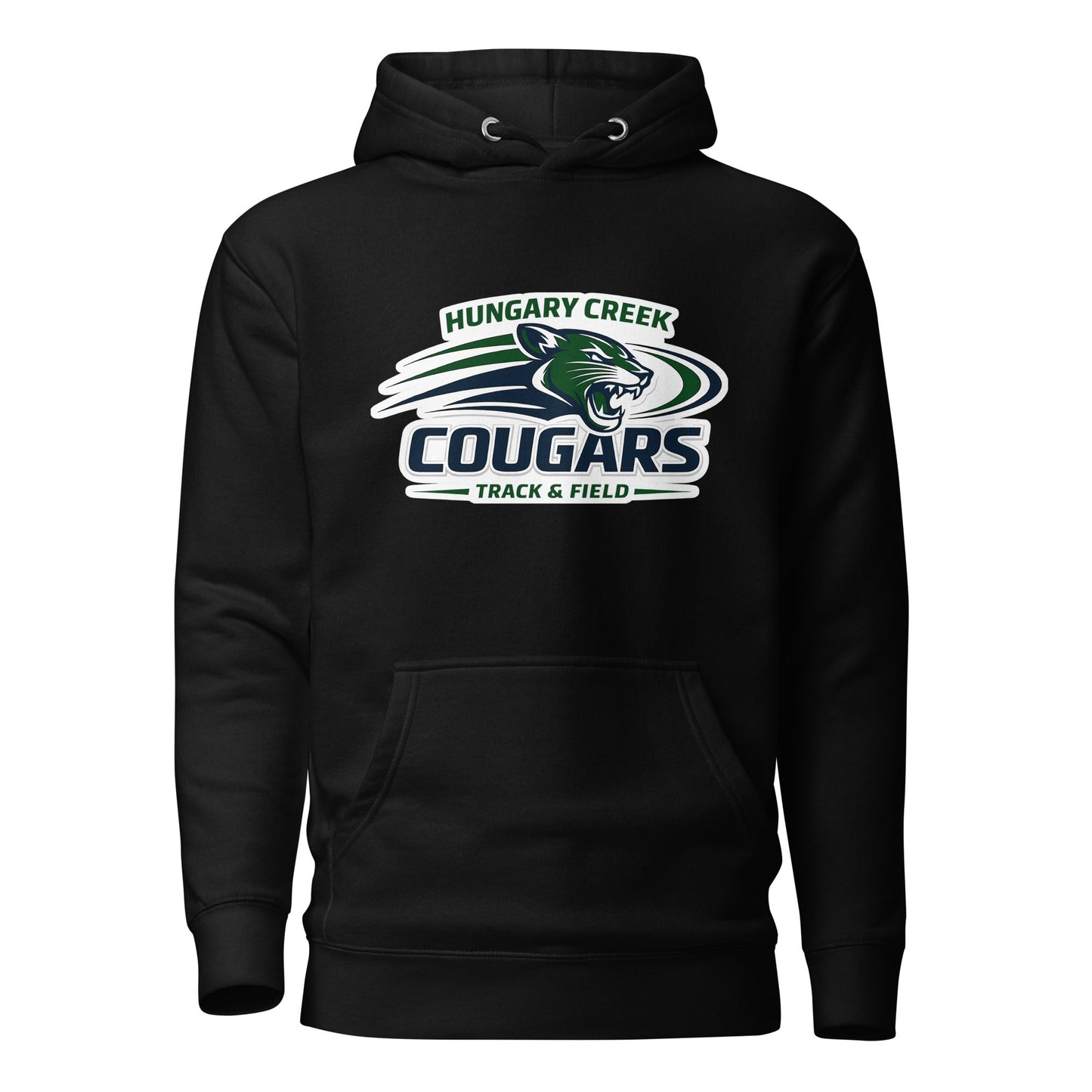 Performance | Hoodie | Hungary Creek Cougar | Modern Icon Logo