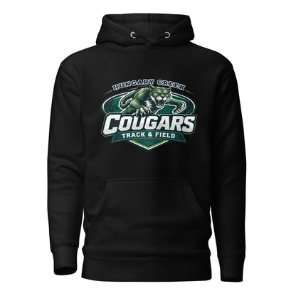 Performance | Hoodie | Hungary Creek Cougar | Shield Logo
