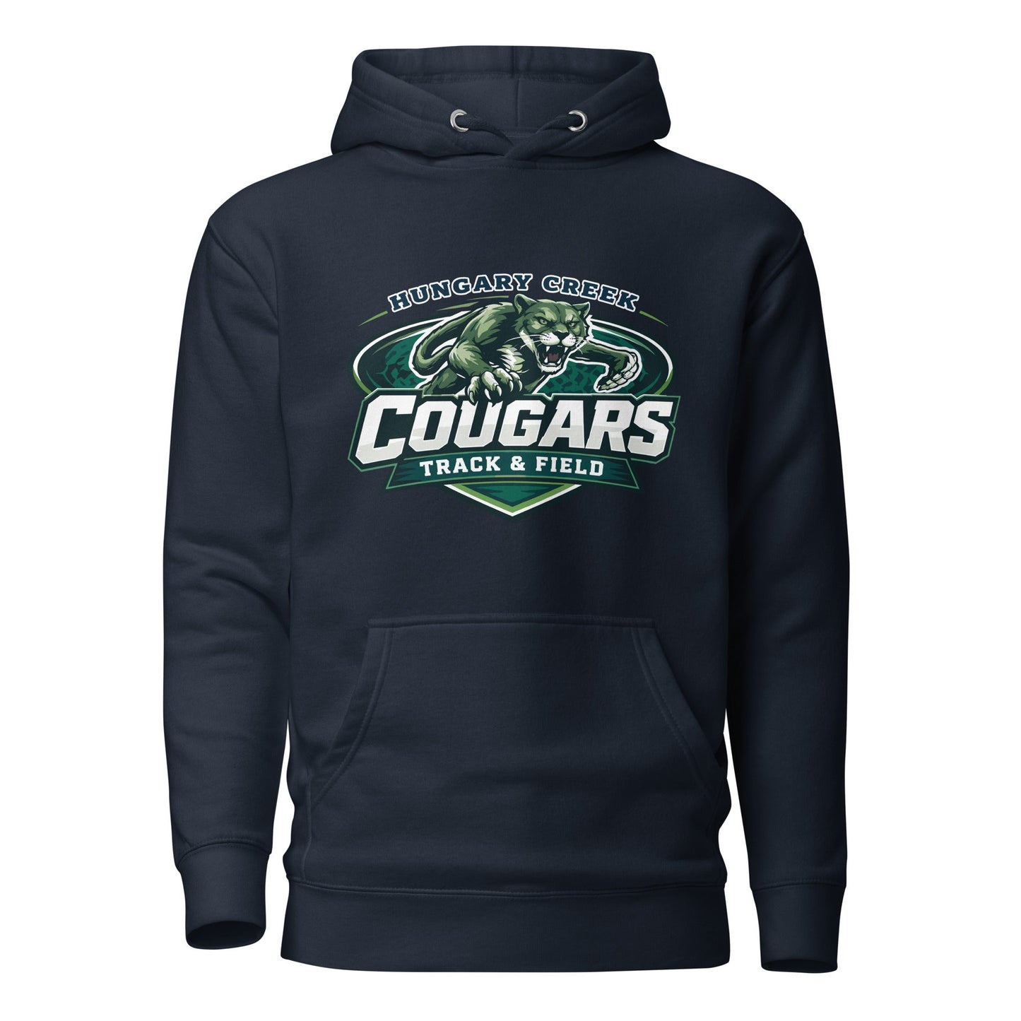 Performance | Hoodie | Hungary Creek Cougar | Shield Logo