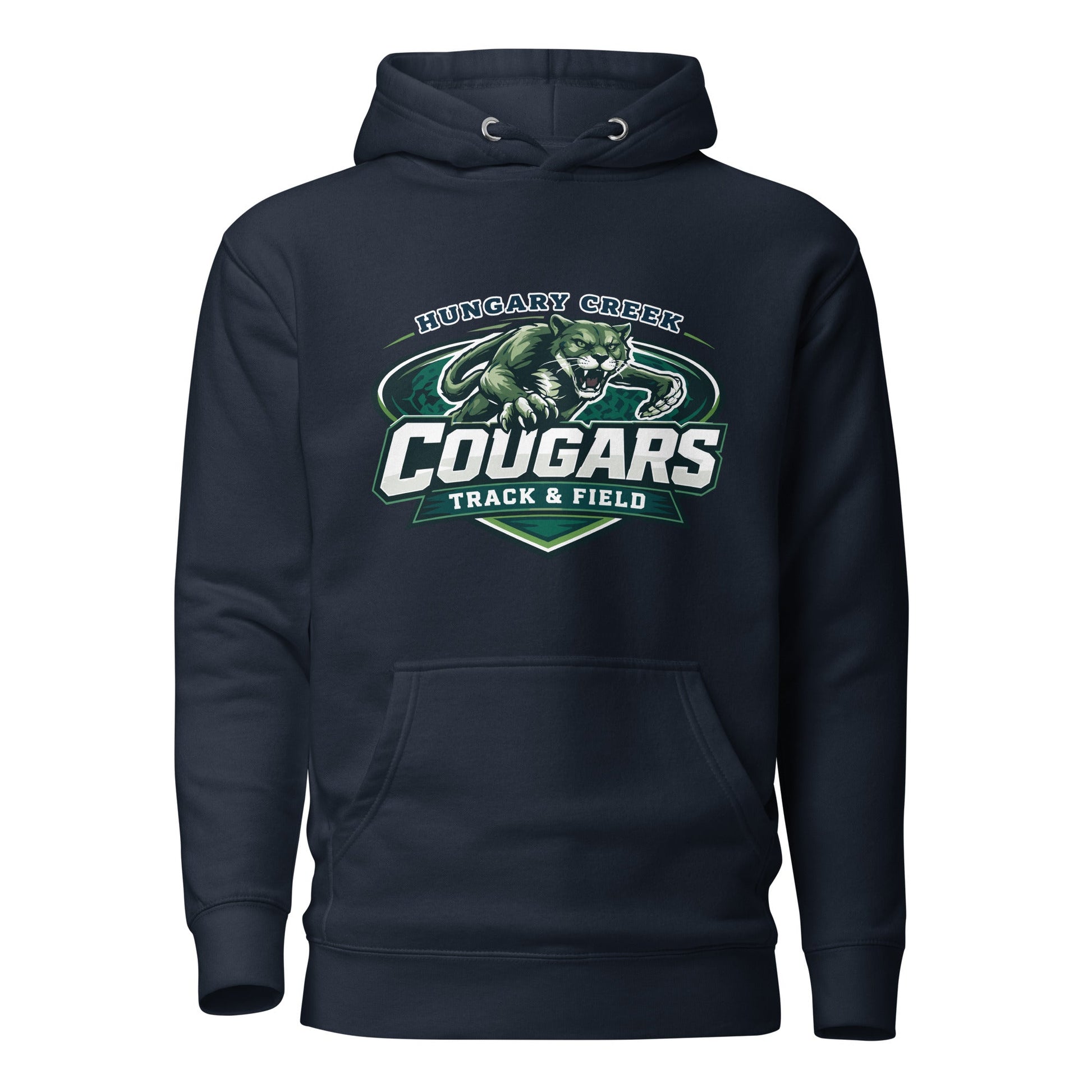 Performance | Hoodie | Hungary Creek Cougar | Shield Logo