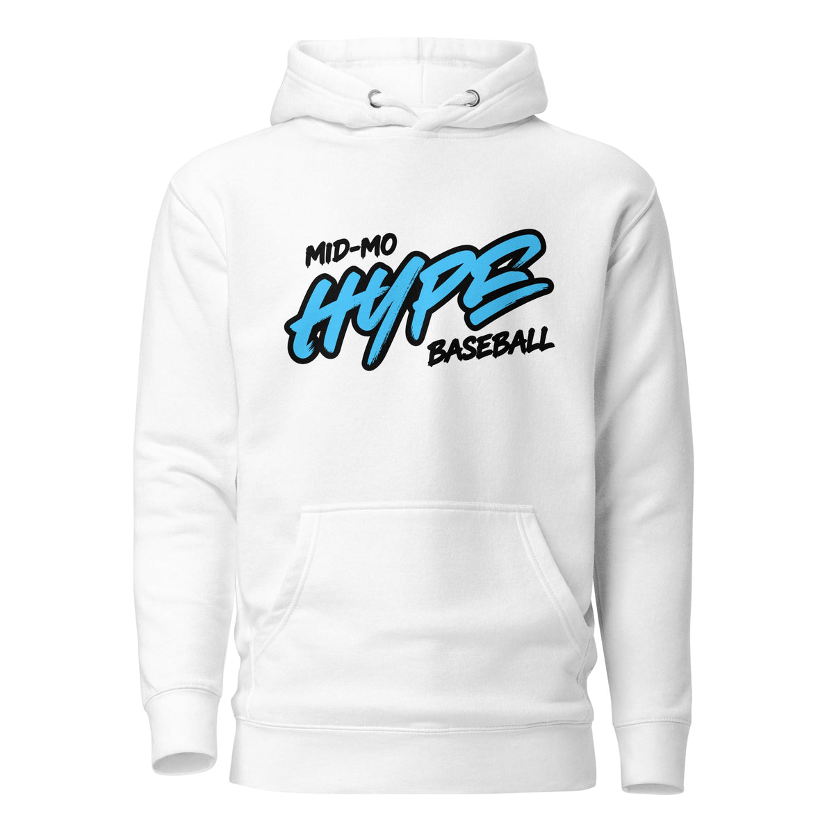 Performance | Hoodie | Hype Baseball Club | Modern Script Logo