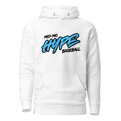Performance | Hoodie | Hype Baseball Club | Modern Script Logo
