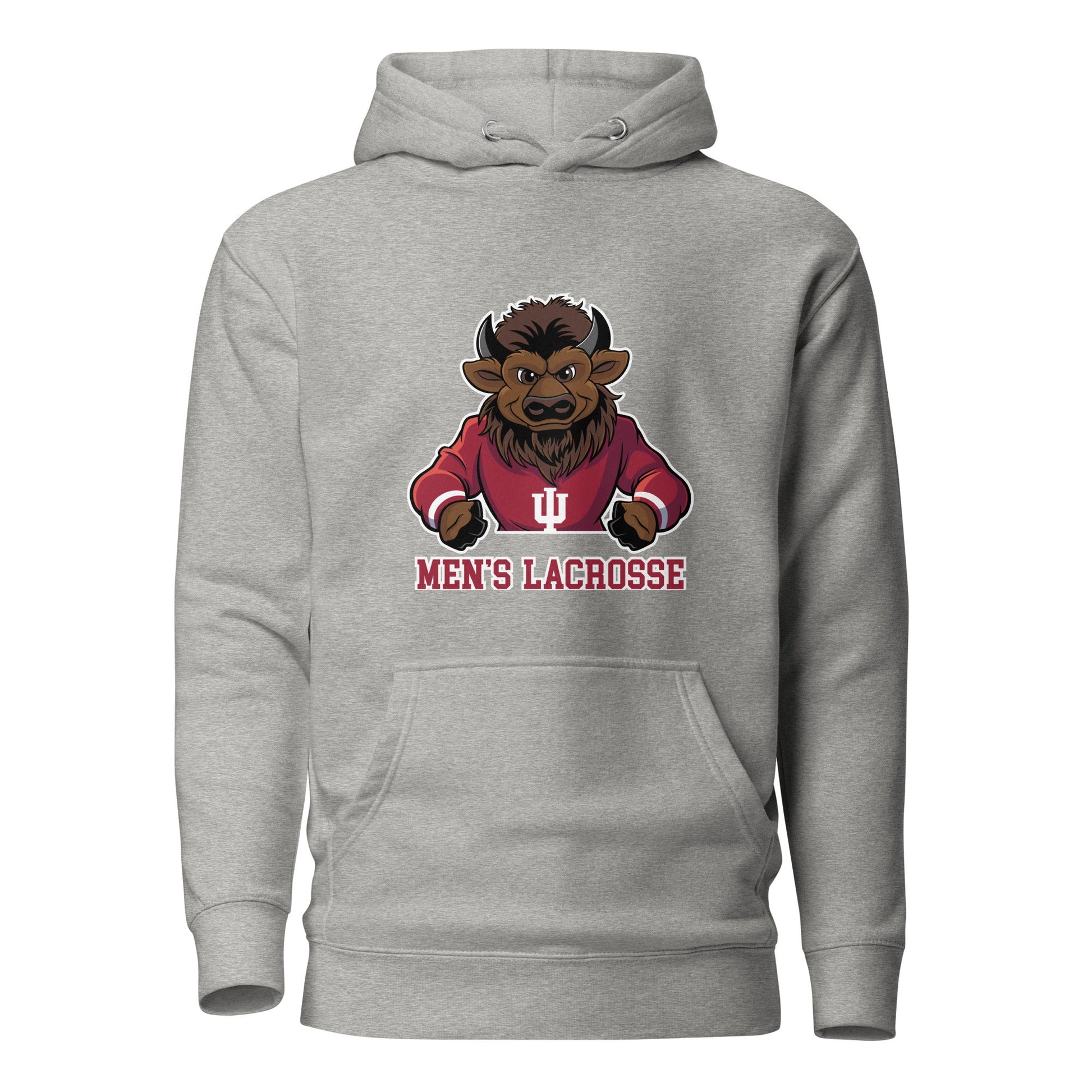 Performance | Hoodie | Indiana University Lacrosse | Mascot Logo