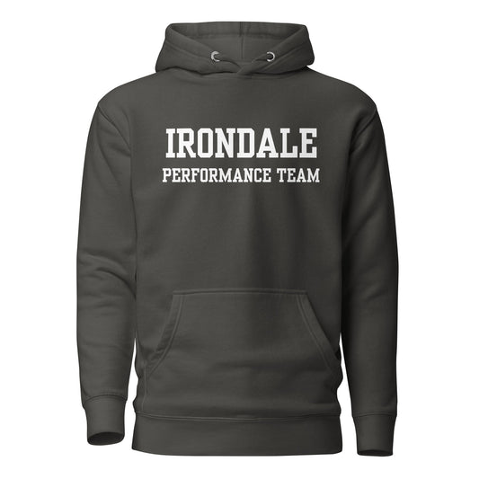 Performance | Hoodie | Irondale Dance Team | Script Logo