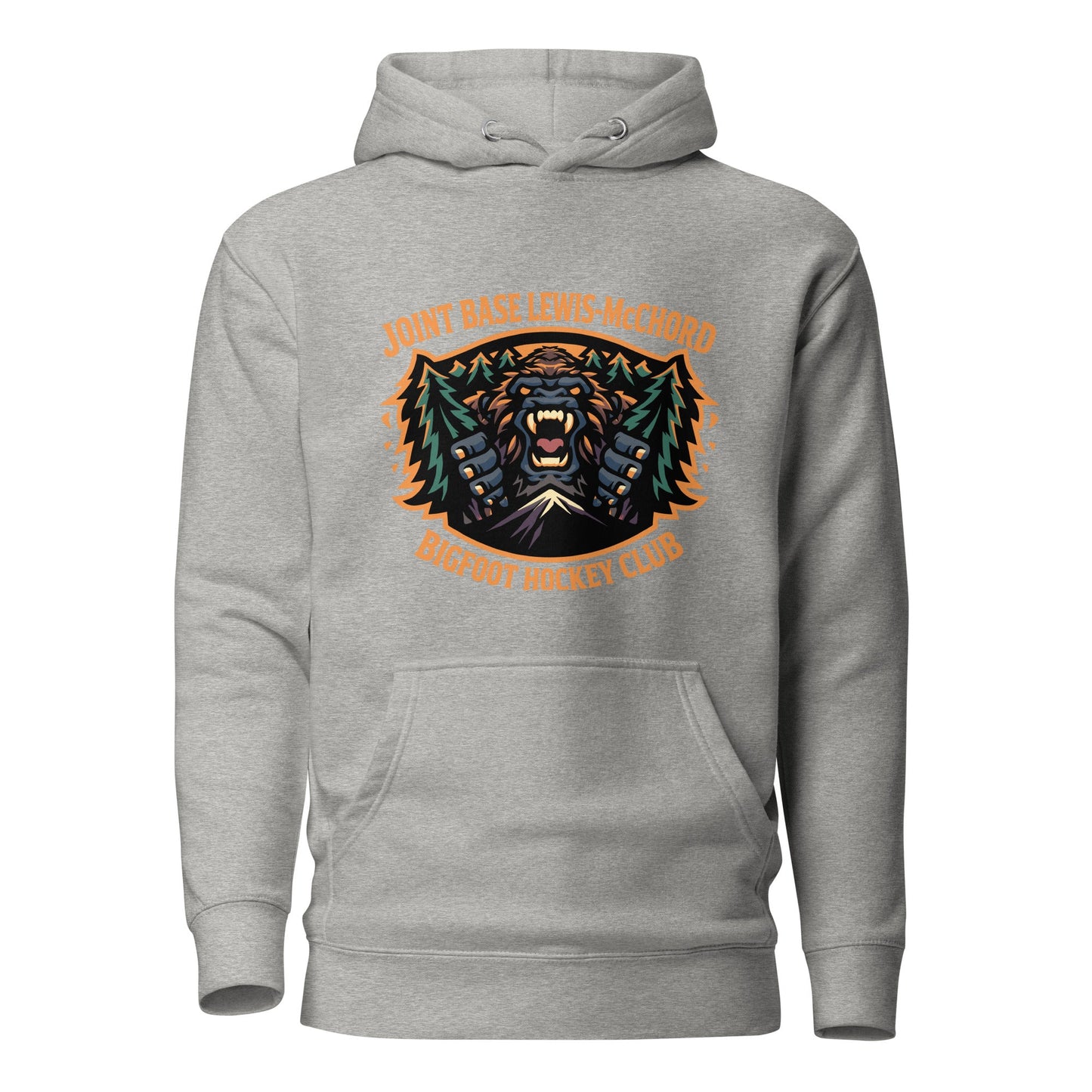 Performance | Hoodie | JBLM Bigfoot Hockey Team | Mascot Logo