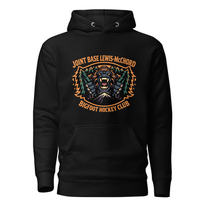 Performance | Hoodie | JBLM Bigfoot Hockey Team | Mascot Logo