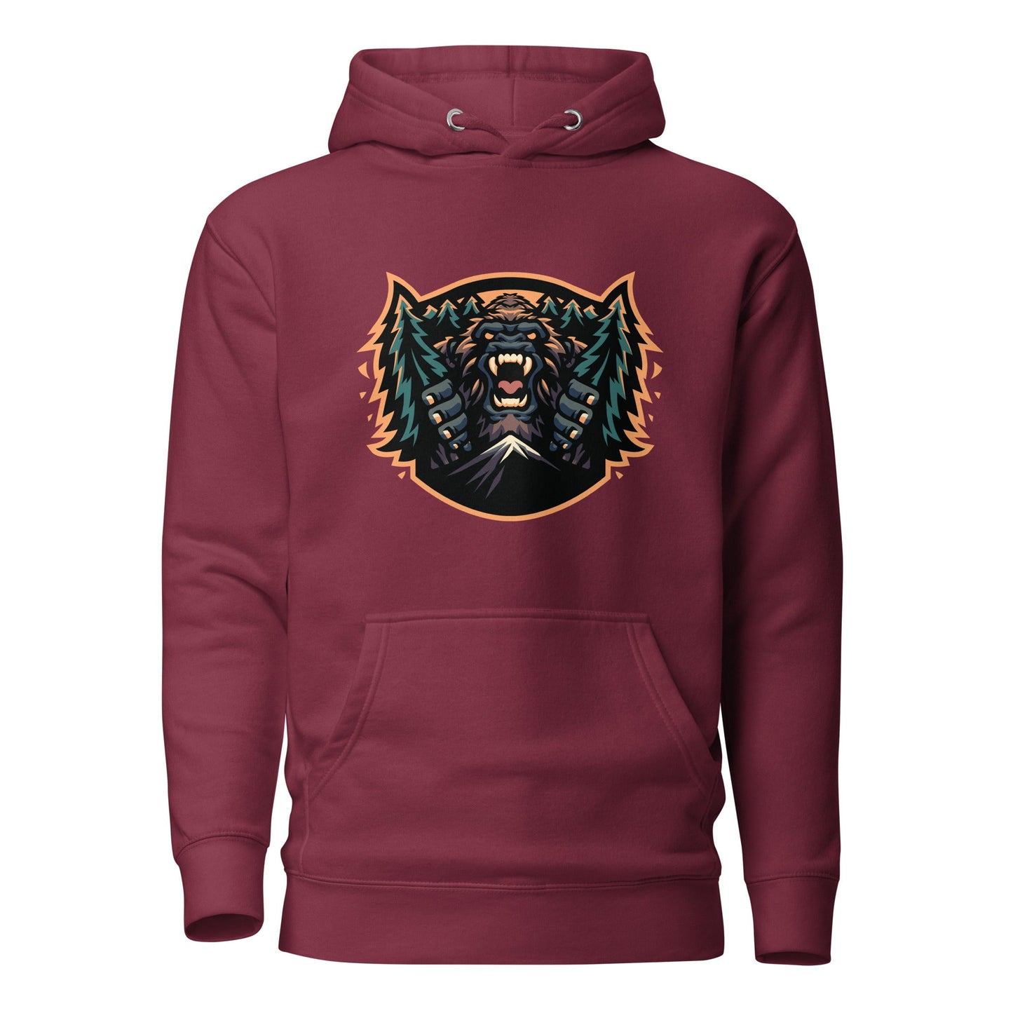 Performance | Hoodie | JBLM Bigfoot Hockey Team | Mascot Logo