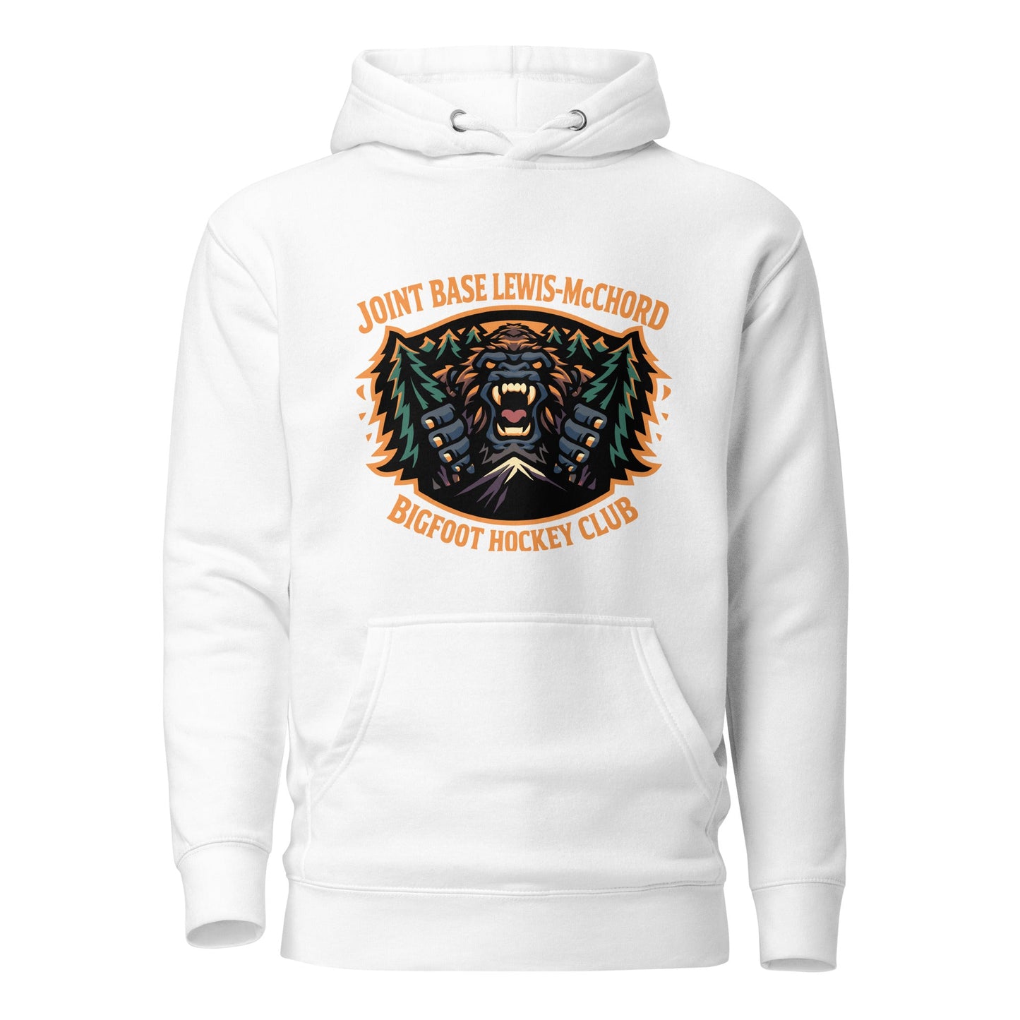 Performance | Hoodie | JBLM Bigfoot Hockey Team | Mascot Logo