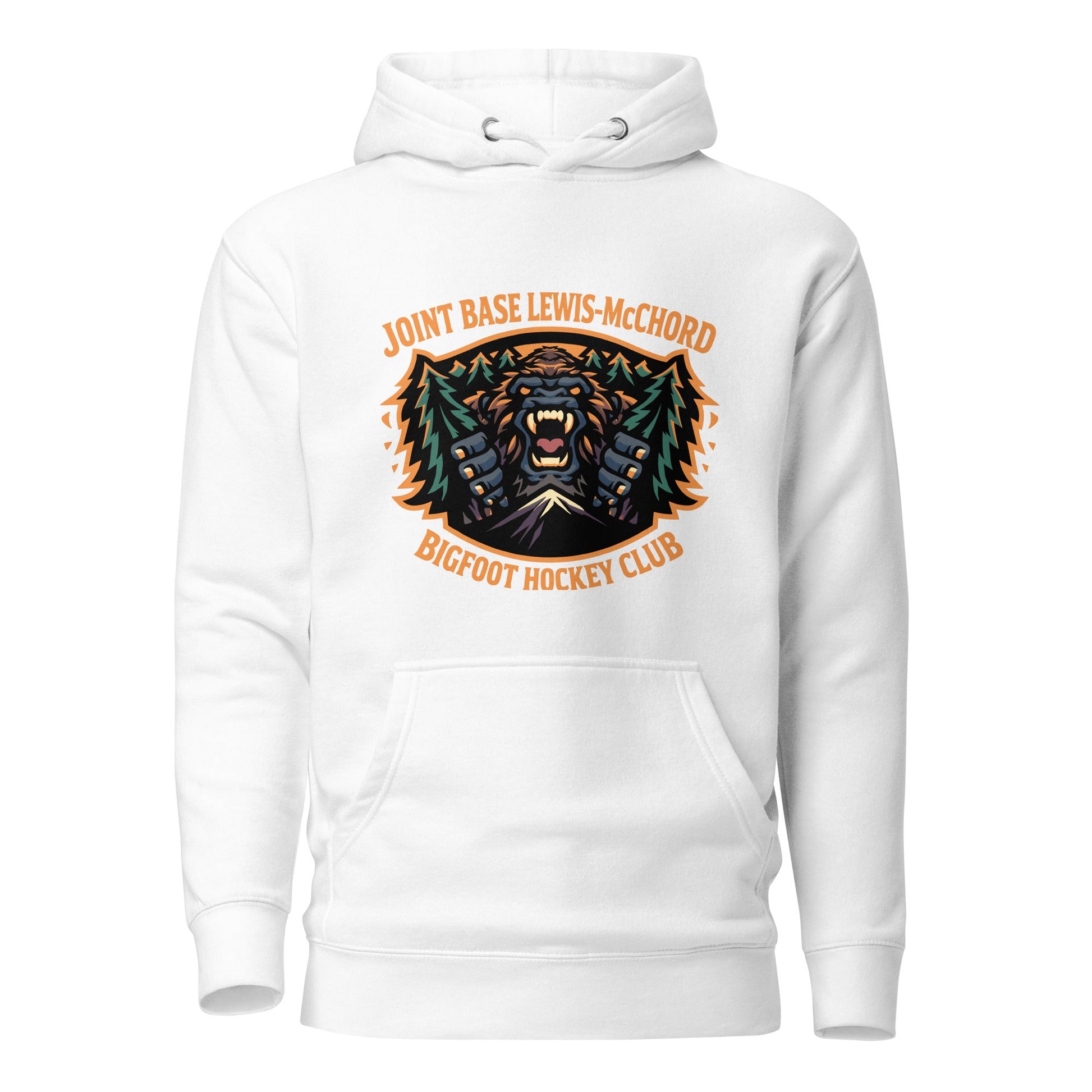 Performance | Hoodie | JBLM Bigfoot Hockey Team | Mascot Logo
