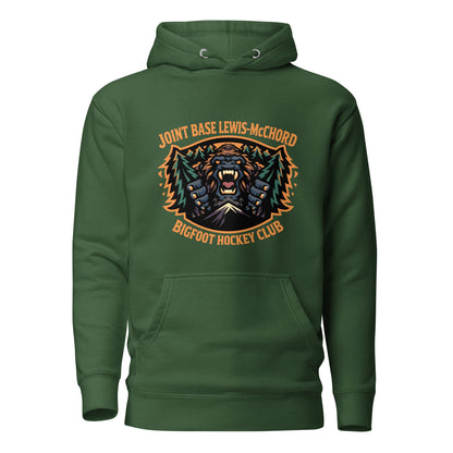 Performance | Hoodie | JBLM Bigfoot Hockey Team | Mascot Logo