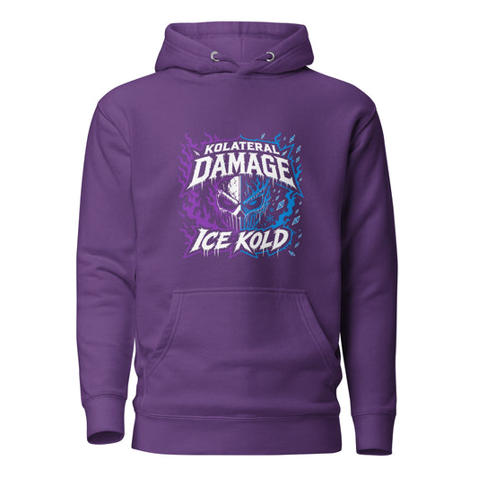 Performance | Hoodie | Kolateral Damage E-Sports | Ice Kold Crest Logo