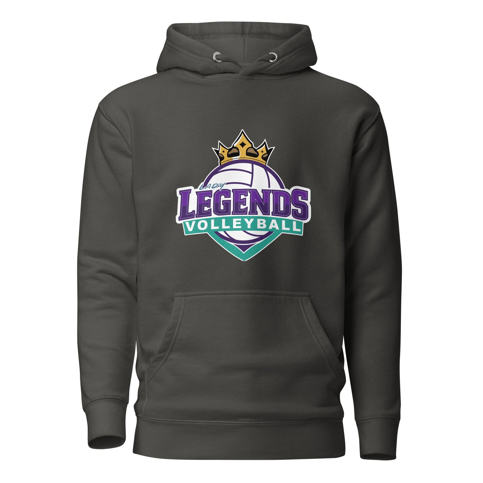 Performance | Hoodie | Lady Legends Volleyball | Crown Logo