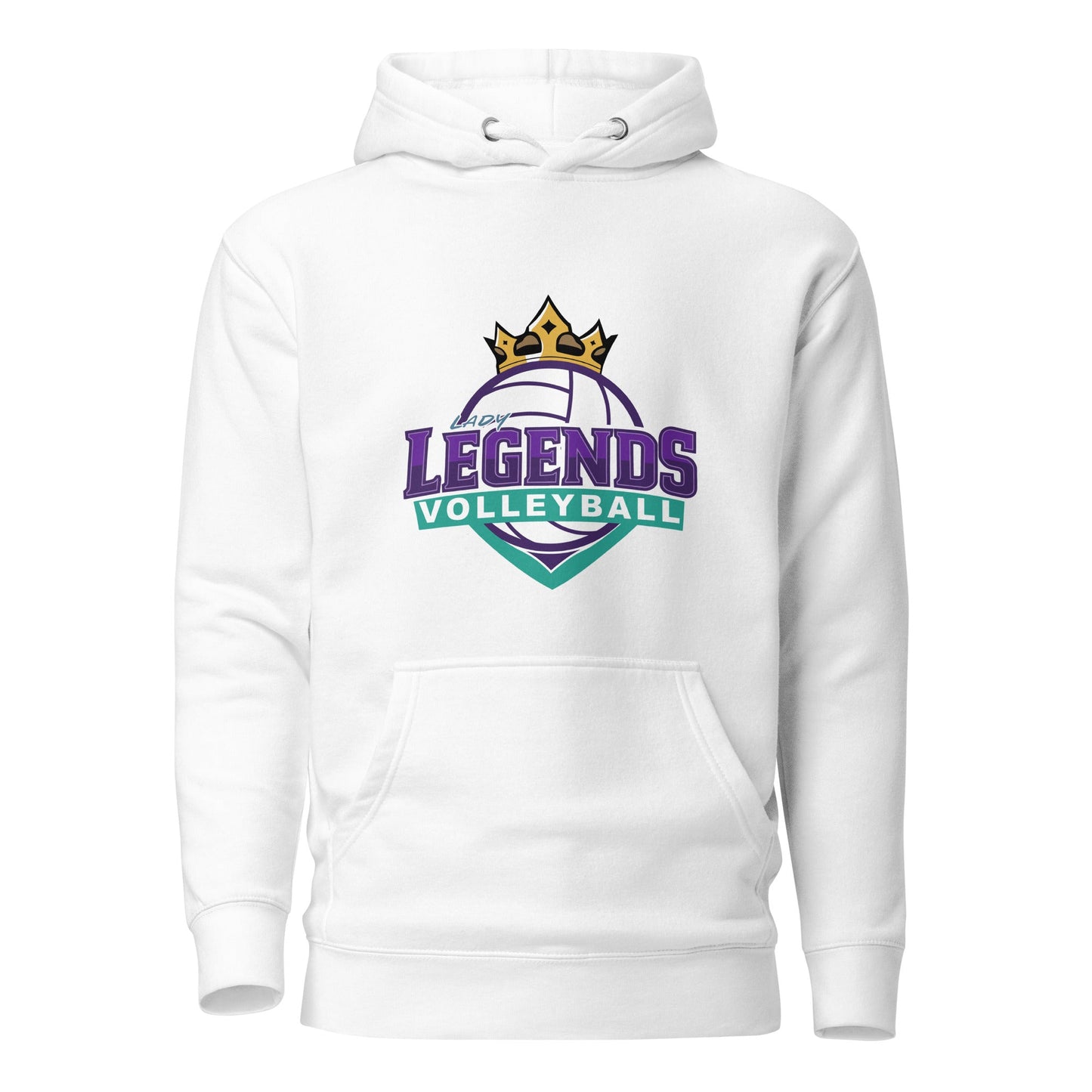 Performance | Hoodie | Lady Legends Volleyball | Crown Logo