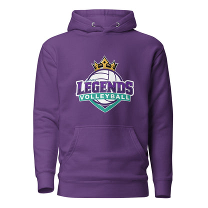 Performance | Hoodie | Lady Legends Volleyball | Crown Logo