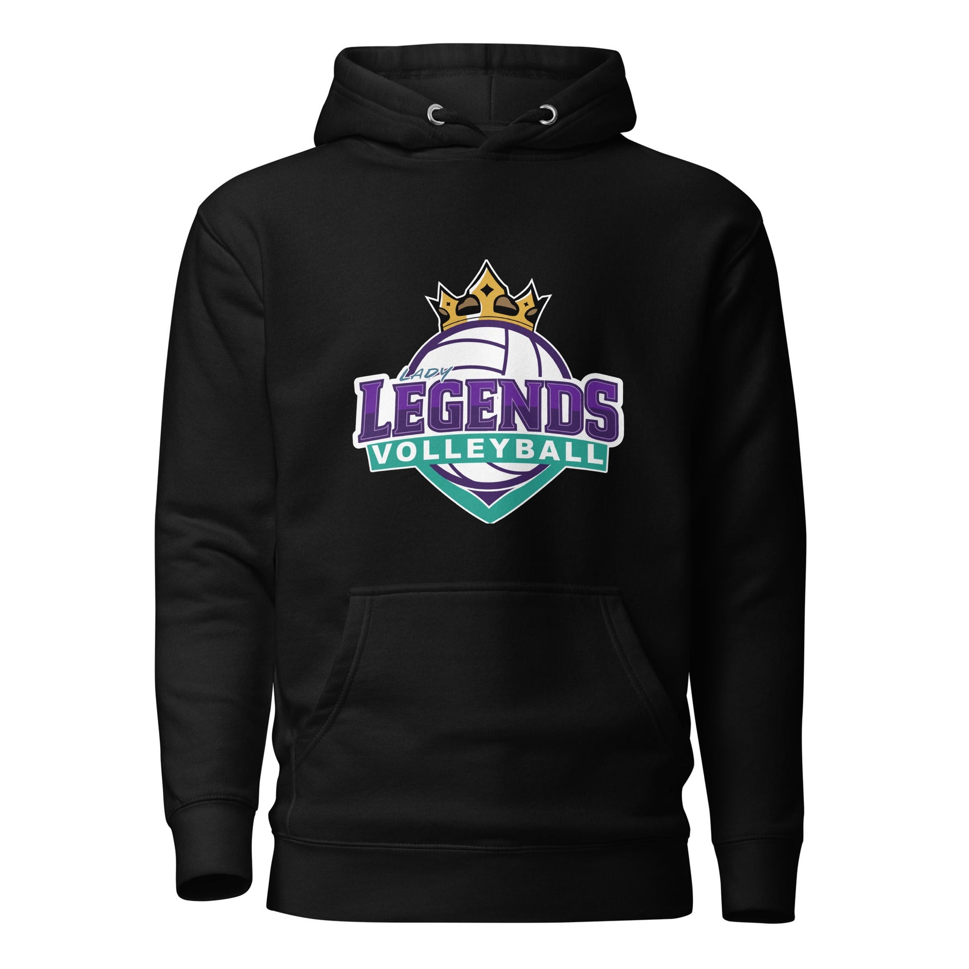 Performance | Hoodie | Lady Legends Volleyball | Crown Logo