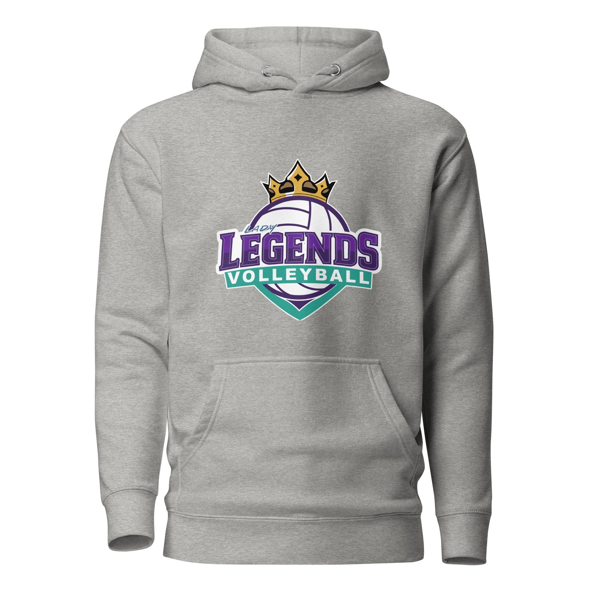 Performance | Hoodie | Lady Legends Volleyball | Crown Logo