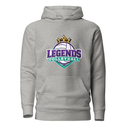 Performance | Hoodie | Lady Legends Volleyball | Crown Logo