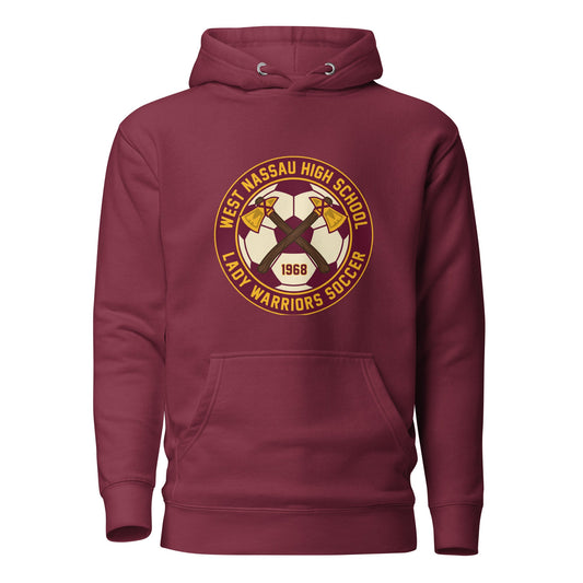 Performance | Hoodie | Lady Warrior Soccer Booster Club | Lady Warriors Logo