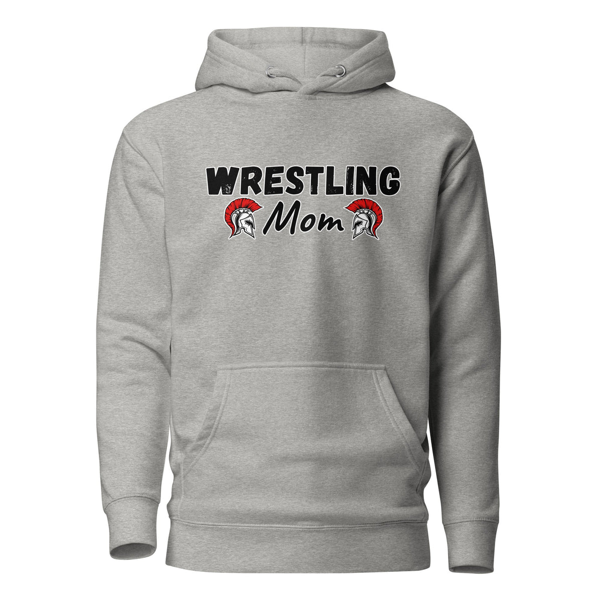 Performance | Hoodie | Lafayette Warrior Youth Wrestling | Mom Emblem Logo