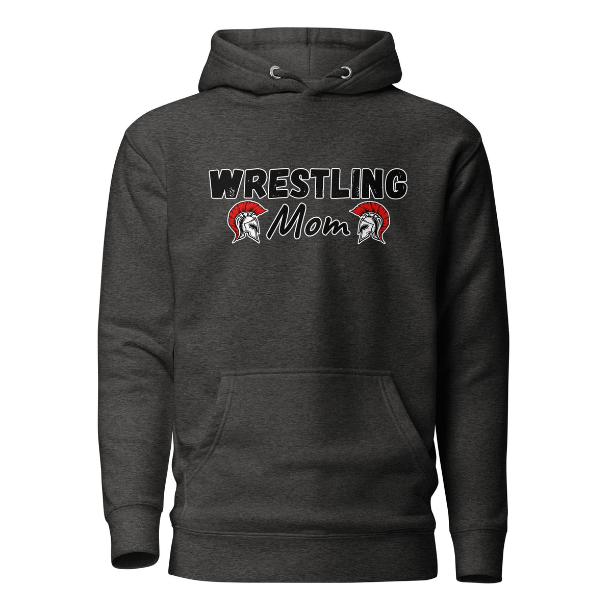 Performance | Hoodie | Lafayette Warrior Youth Wrestling | Mom Emblem Logo