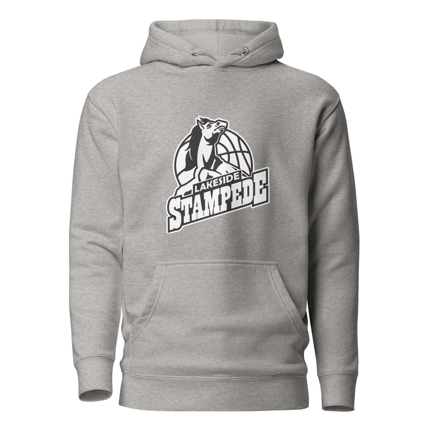 Performance | Hoodie | Lakeside Stampede | Basketball Mascot Logo
