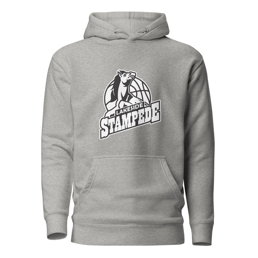 Performance | Hoodie | Lakeside Stampede | Basketball Mascot Logo