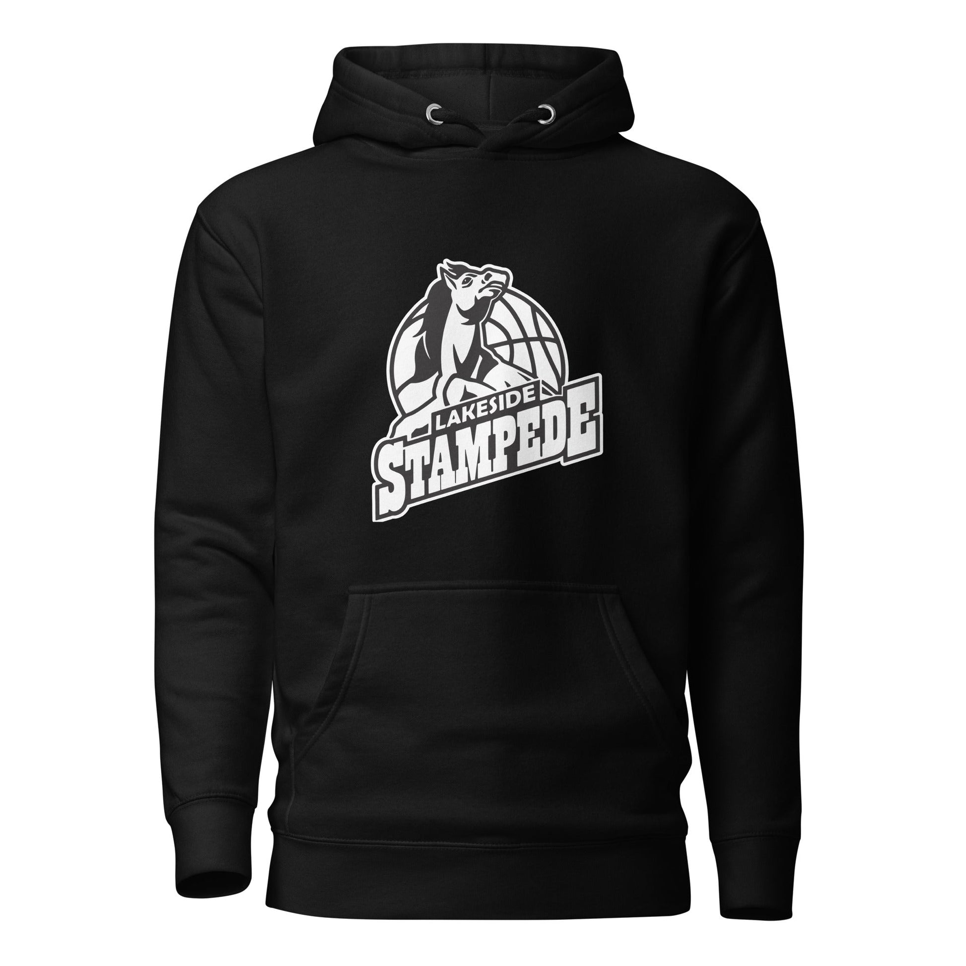 Performance | Hoodie | Lakeside Stampede | Basketball Mascot Logo