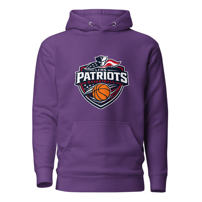 Performance | Hoodie | LFMS Athletics | Patriots Basketball Logo