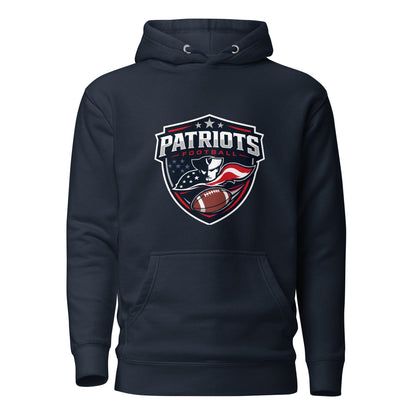 Performance | Hoodie | LFMS Athletics | Patriots Football Logo