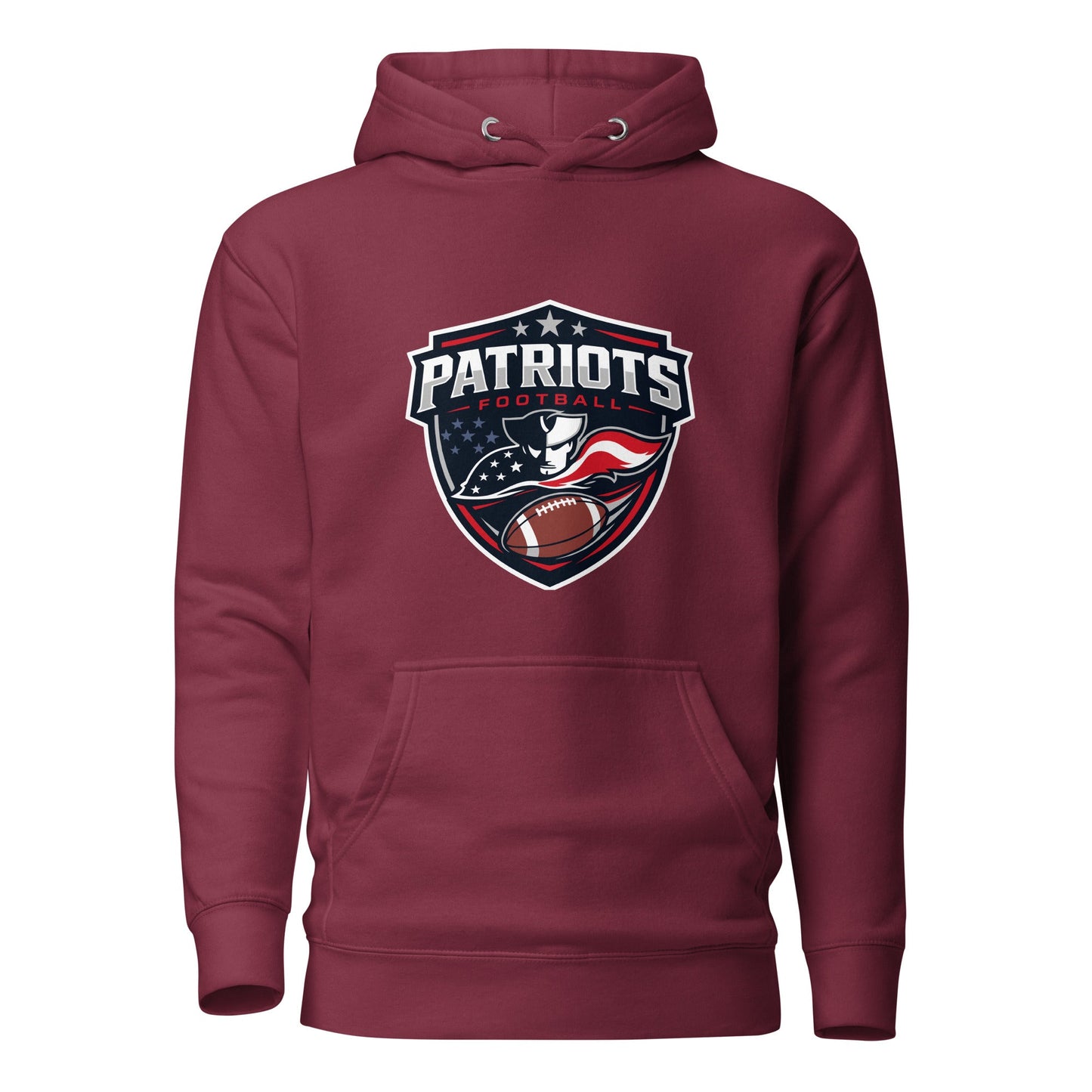Performance | Hoodie | LFMS Athletics | Patriots Football Logo