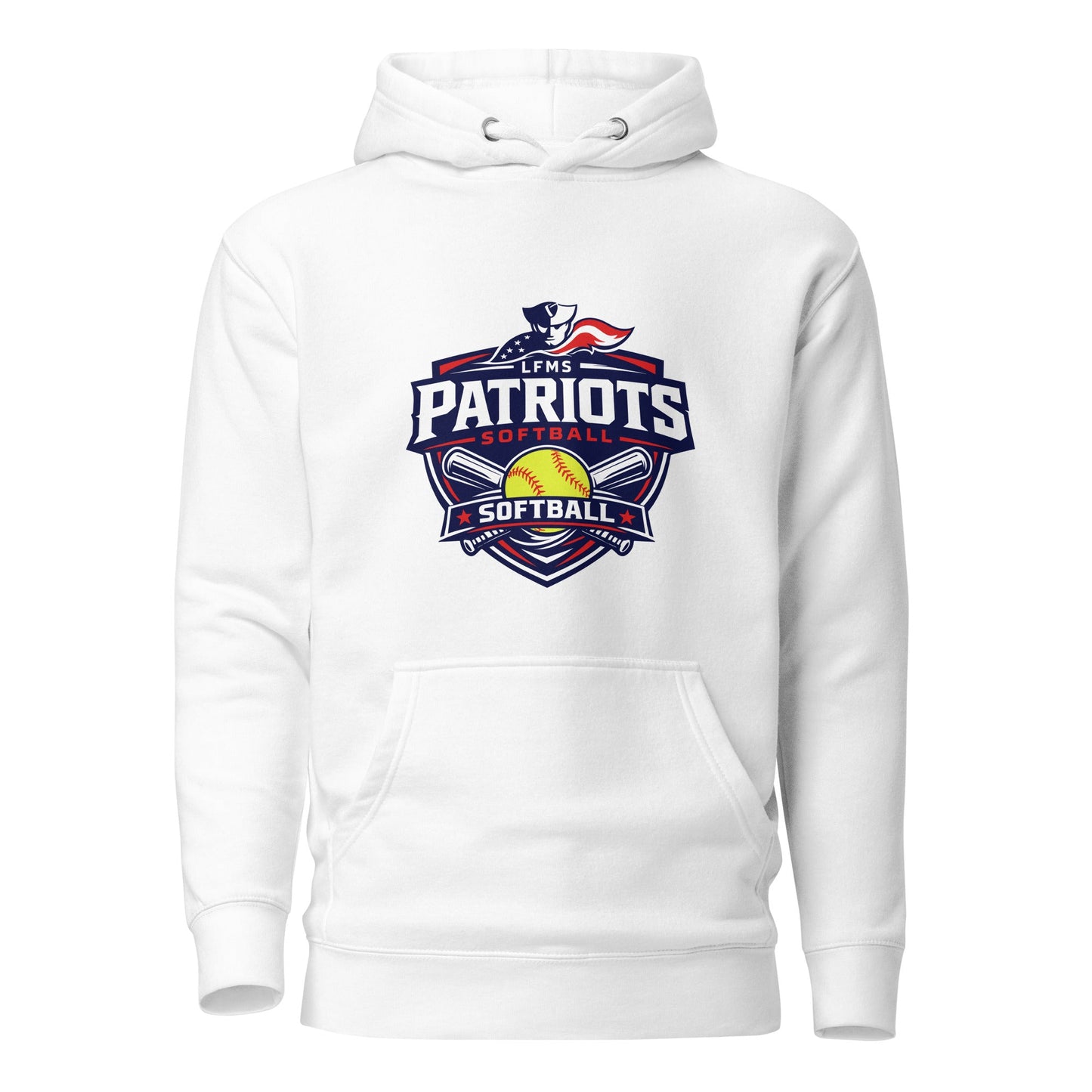 Performance | Hoodie | LFMS Athletics | Patriots Softball Logo