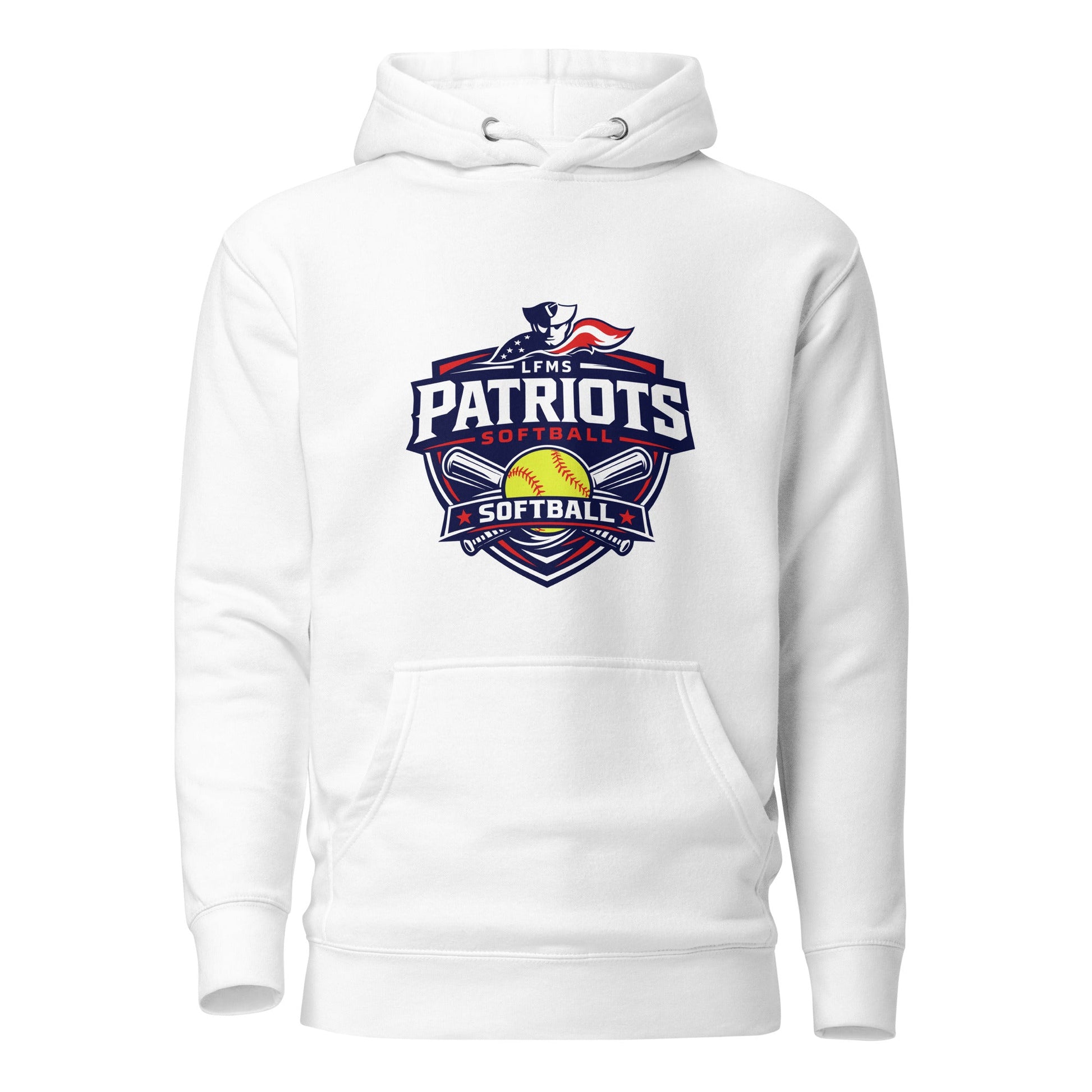 Performance | Hoodie | LFMS Athletics | Patriots Softball Logo