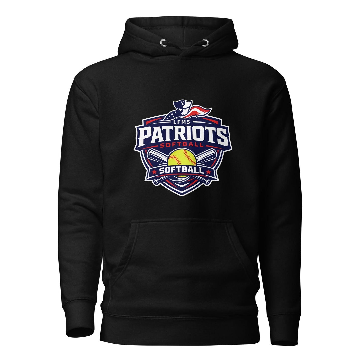Performance | Hoodie | LFMS Athletics | Patriots Softball Logo