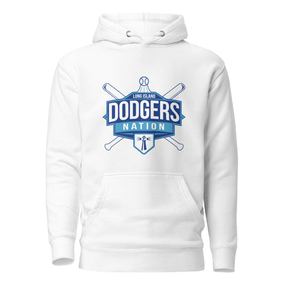 Performance | Hoodie | LI Dodgers Nation | Varsity Crest Logo