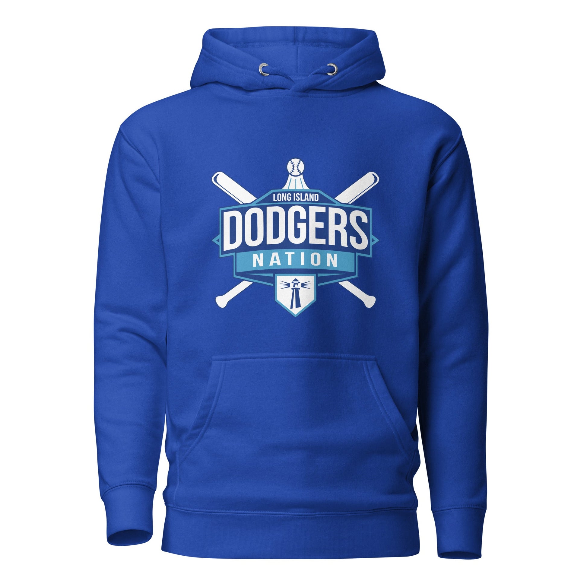 Performance | Hoodie | LI Dodgers Nation | Varsity Crest Logo