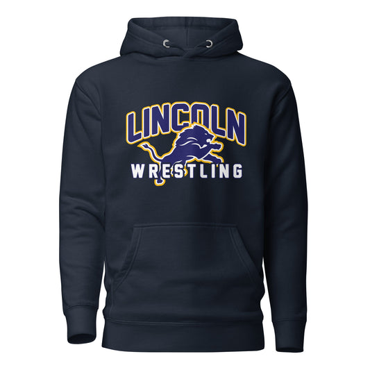 Performance | Hoodie | Lincoln High School | Crest Logo