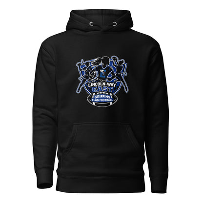 Performance | Hoodie | LWE Flag Football | Athletics Logo
