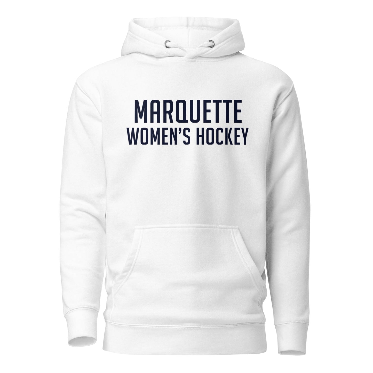 Performance | Hoodie | Marquette University Women's Hockey | Collegiate Front Logo