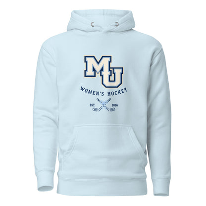 Performance | Hoodie | Marquette University Women's Hockey | Crest Logo